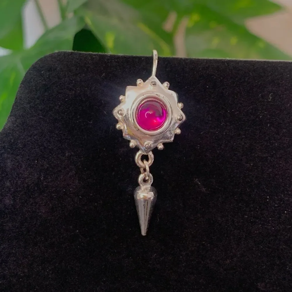 Unique Napier Dangle Silver Tone Pierced Earrings